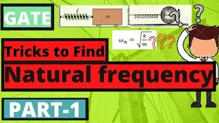How to find Natural Frequency in Hindi | Mechanical Vibration | Mechanical Engineering | GATE
