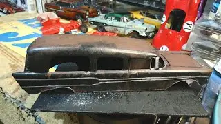 Work On 1957 Hearse & Janis Joplin Figure