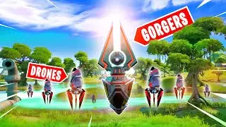 How to Find GORGER BOSSES / GATHERER DRONES in Fortnite