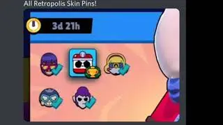 ALL NEW SKIN PINS FOR RETROPOLIS SKINS!!!
