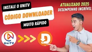 C&Oacute;DIGO DOWNLOADER FUNCIONANDO PARA INSTALAR UNITV NO FIRETV STICK OU SMARTV ANDROID #unitv #android