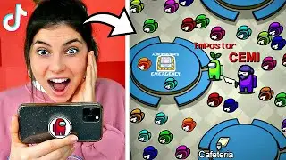 VIRALE AMONG US LIFE HACKS TESTEN IN REAL LIFE! *TikTok* #233