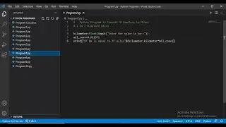 Python Program to Convert Kilometers to Miles