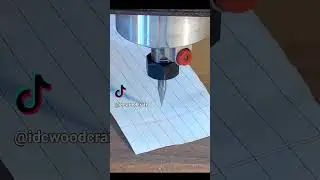 CNC Router EXTREME DETAIL Engraving w/ V-bit