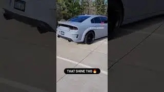 SMOKE SHOW HELLCAT CERAMIC COATED 🔥 #hellcat #dodge #mopar #viral #fyp #ceramiccoating #picoftheday