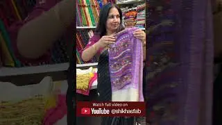 Premium Crepe Embroidered Sarees | Rich embroidery work | Designer blouse included  #shikhasfab