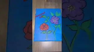 Featured artist- instagram;gracious #art #painting #acrylic #voidart #flowers #colors #life #growth