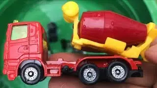 Toys Cars Review and Learn Name Police Car, Bus, Tank, School Bus, Dump Truck, Ambulance, Fire Truck