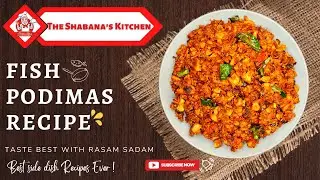 Fish Podimas Recipe | Fish Burji | Scrambled Fish | Side Dish recipes