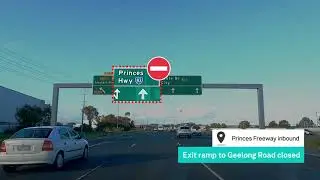 Major M80 interchange and West Gate Freeway ramp changes this spring