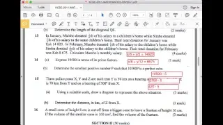 KCSE Mathematics Revision Session