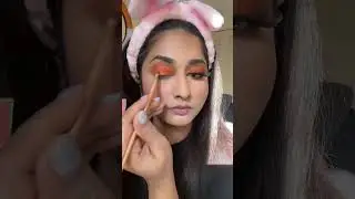 Orange Eyeshadow Tutorial | Fall Makeup | Makeup With Sinia