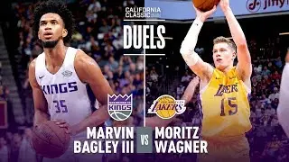 Marvin Bagley & Moritz Wagner Duel In 2018 NBA Summer League Debut!