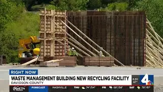 Waste Management building new recycling facility