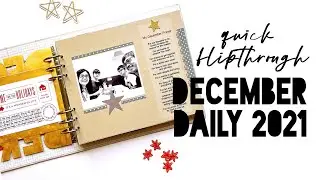 December Daily 2022 Quick Flipthrough