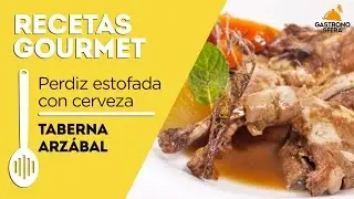 Perdiz estofada con cerveza | Taberna Arz&aacute;bal (Madrid)