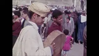 Moussem des Aissawas à Meknes en 1968