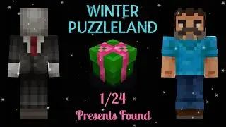 Brothers Play Nostalgic Minecraft Map [Winter Puzzleland]