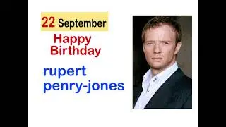 rupert penry-jones#happybirthdayrupertpenry-jones #rupertpenry-jones @NewsadsOrg1