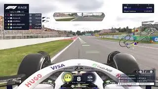 F1 25 online Circuito de Bahrein y Espa&ntilde;a ps5 gameplay Espa&ntilde;ol pretemporada Asphalt League 