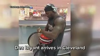 Photos emerge of Dez Bryant arriving for visit with Cleveland Browns
