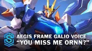 Aegis Frame Galio Special Interactions - Full Voice English