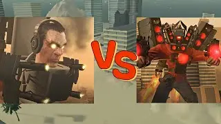 [Bathtub universe]decoy G-man toilet vs upgraded titan speakerman