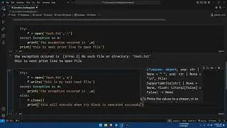 Exception Handling in Python