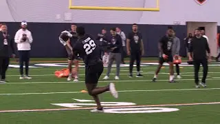 Derick Hall Auburn Pro Day 2023 Highlights and Interview