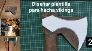 Dise&ntilde;o b&aacute;sico hacha vikinga