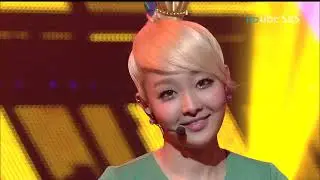 [4K 60fps AI Upscale] 120129 Inkigayo -  FAT CAT - Is Being Pretty Everything [Ft. Chunji + Jiyeon]