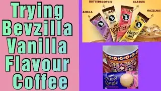 Trying Bevzilla French Vanilla Flavour Coffee ☕