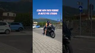 Come NON farsi rubare la moto💜🥷 | #moto #motorcycle #meme #viral #kawasaki #yamaha
