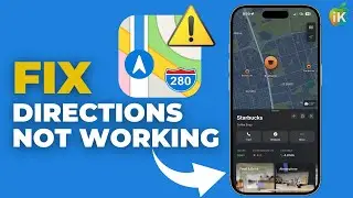 How To Fix Directions not Available on iPhone Maps | iPhone Map Direction Issues