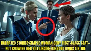 Narrated Stories: Simple Woman Deny First Class Seat&mdash;Not Knowing Her Billionaire Husband Own Airline