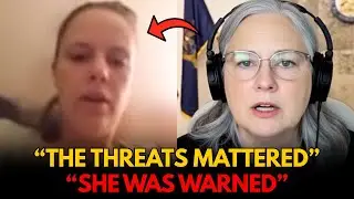 Ex-Wife Makes Violent Threats During Case, Judge Warns Her to Regain Control | #familycourt
