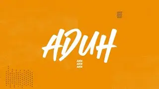 SonaOne & Douglas Lim - ADUH (Official Lyric Video)