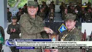 DATING COMMANDER NG CESH PINARANGALAN NG 4ID KASABAY NG KANYANG NAKATAKDANG PAGRETIRO