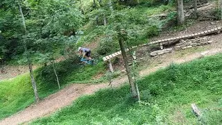 Bentonville MTB - Berm Creek in Slaughter Pen