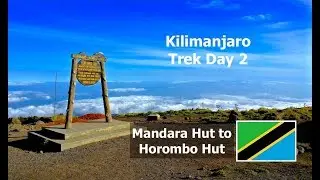 Mandara Hut to Horombo Hut on Kilimanjaro | Trekking Day2 | VLOG 6