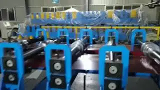 TN40 roof sheet roll forming machine for Algeria client