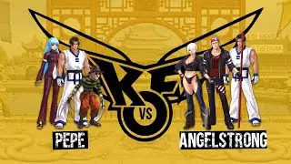 Pepe el Mero Vs Angelstrong | KOF 2002 Old School | PERU