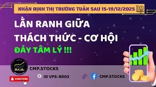 Nhận định thị trường tuần sau 15-19/12/2025 - Lằn ranh giữa th&aacute;ch thức - cơ hội