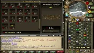 Minner Bren gets 99 Dungeoneering