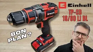 Perceuse visseuse Einhell PROFESSIONAL TP CD 18/80 Li BL : TEST / AVIS