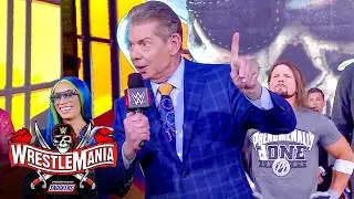 Мистер Макмэн приветствует WWE Universe на WrestleMania: WrestleMania 37 &ndash; Night 1 (эксклюзив WWE...