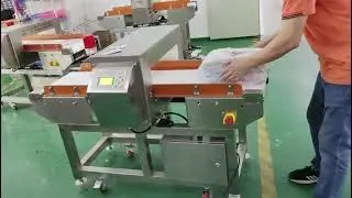 Food metal detector for frozen shrimp, fish, meat