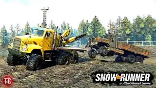 SnowRunner: FREIGHTLINER TOW TRUCK!! (Stress Test)