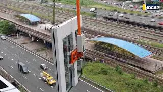 Tripolis Park Amsterdam – 1100 aluminium gevelelementen monteren
