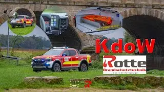 Ford Ranger Wildtrak e-4WD DoKA Feuerwehr KdoW Rotte Brandschutztechnik